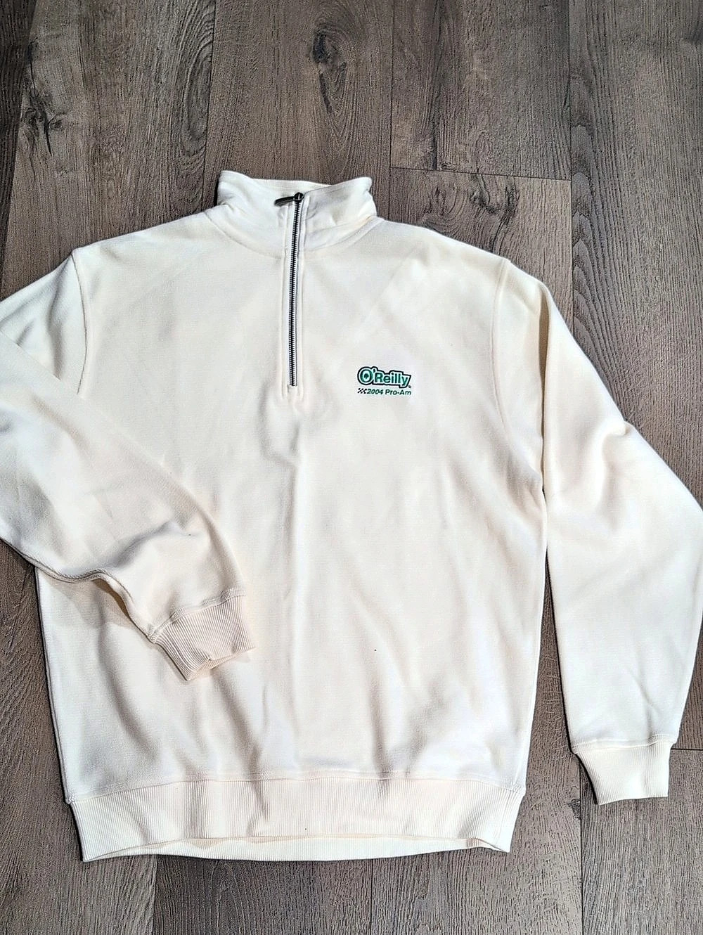 Gear for Sports O'Reilly 2004 Pro-Am Cotton Quarter-Zip Pullover Size Large